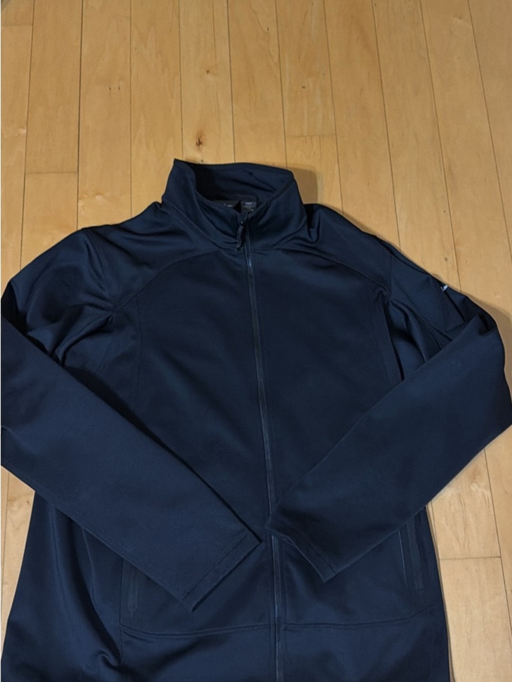 Eddie Bauer Black  Lightweight Full‑Zip Jacket
